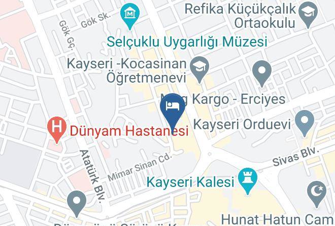 Kocasinan - Wyndham Grand Kayseri Maps