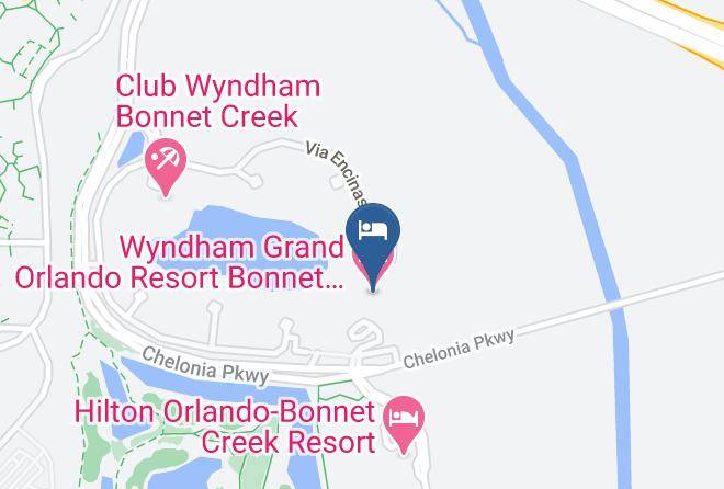 Orange - Wyndham Grand Orlando Resort Bonnet Creek Maps