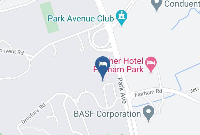 Sonesta Hamilton Park Morristown Hotel & Conference Center Map