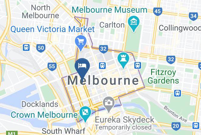 Melbourne - Wyndham Hotel Melbourne Maps