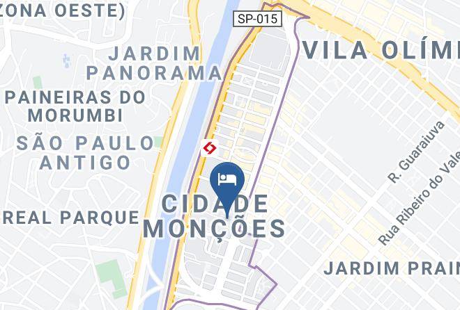 Sao Paulo Itaim Bibi - Wyndham Sao Paulo Berrini Maps