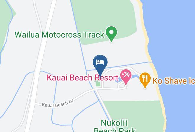 Kauai - Wyndham Kauai Beach Villas Maps