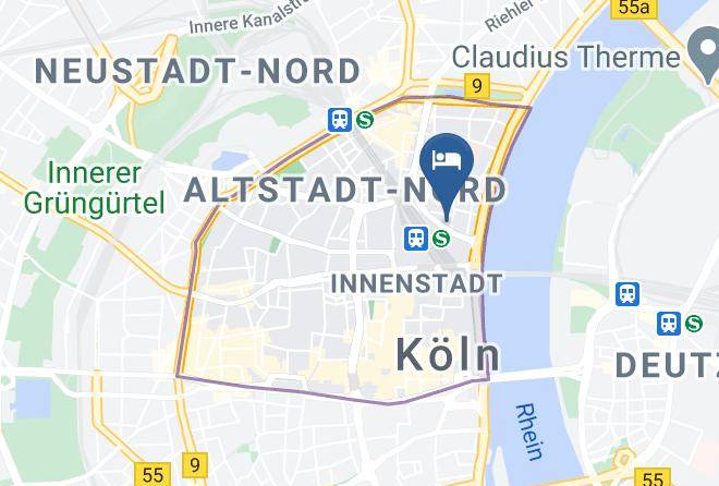 Cologne - Wyndham Koeln Maps