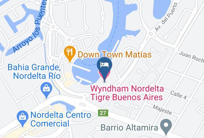 Rincon De Milberg - Wyndham Nordelta Tigre Buenos Aires Maps