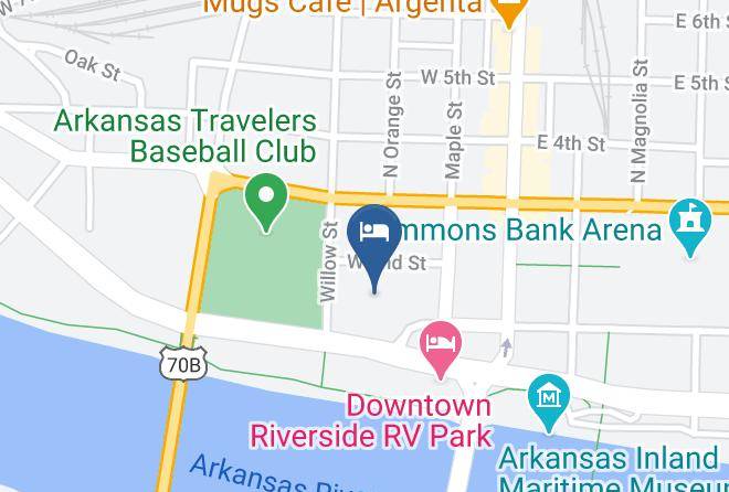 Pulaski - Wyndham Riverfront Little Rock Maps
