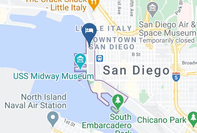 San Diego - Wyndham San Diego Bayside Maps