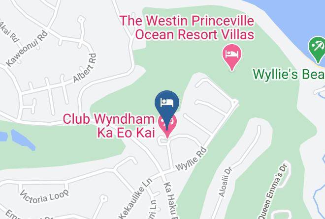 Kauai - Club Wyndham Shearwater Maps