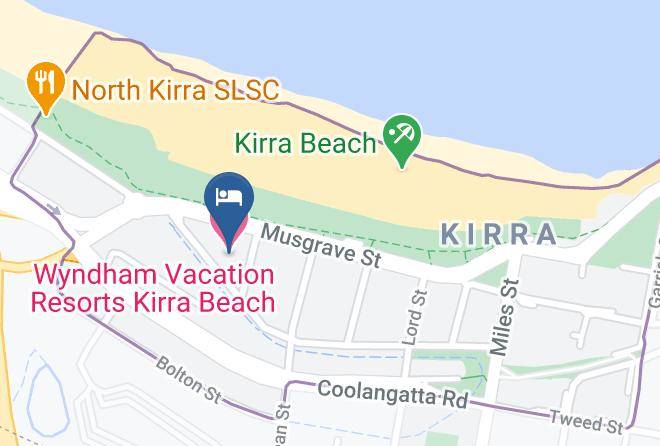 Gold Coast - Club Wyndham Kirra Beach Maps