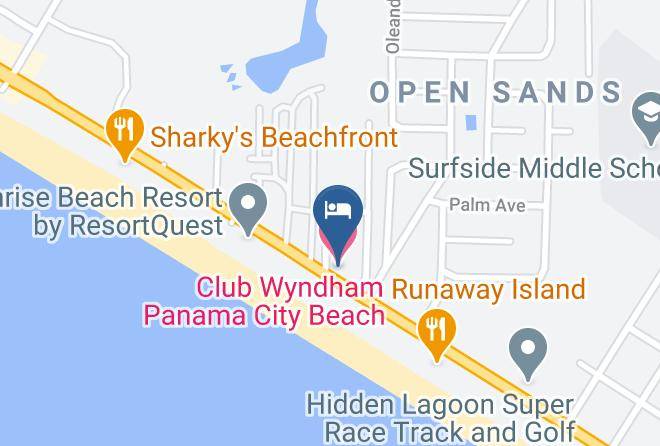 Bay - Club Wyndham Panama City Beach Maps