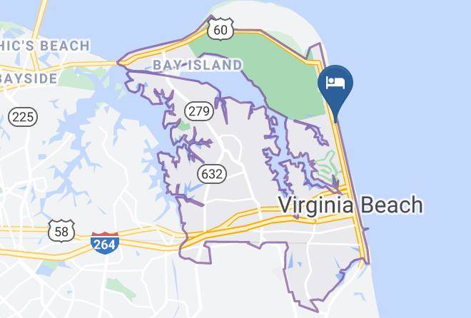 Virginia Beach City - Wyndham Virginia Beach Oceanfront Maps