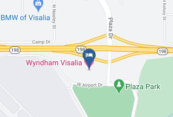 Tulare - Wyndham Visalia Maps