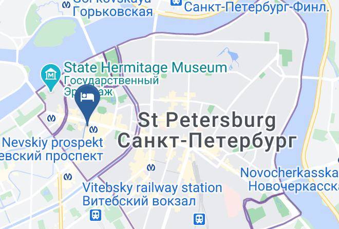Saint Petersburg - Wynwood Hotel Maps