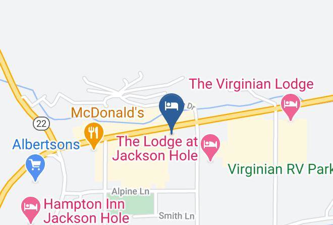 Teton - Wyoming Inn Of Jackson Hole Maps
