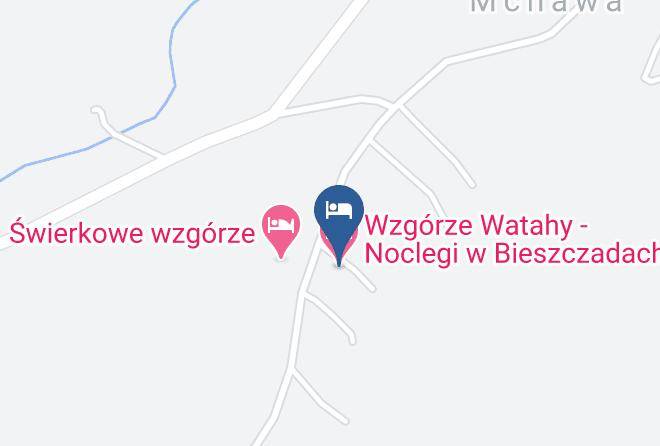 Leskonty - Wzgorze Watahy Noclegi W Bieszczadach Maps