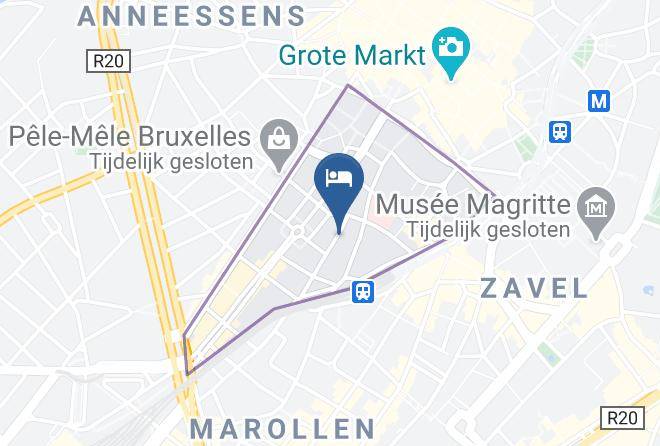 Brussels - X2brussels Bed And Breakfast Maps
