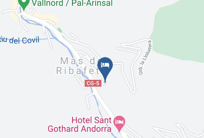 La Massana - Xalet Besoli Hotel Maps