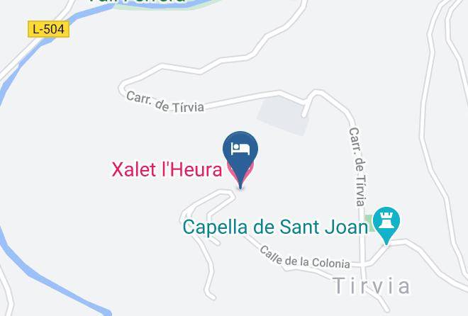 Lleida - Xalet L'heura Maps