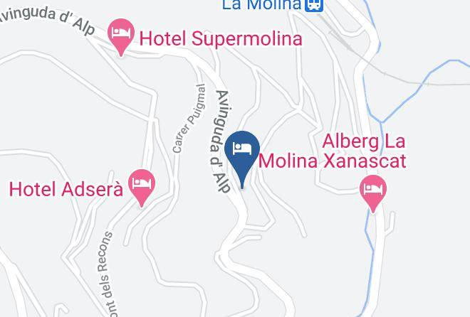 Girona - Xalet Refugi Pere Carne Maps