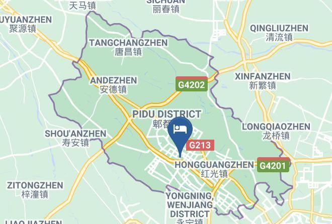 Chengdu - Xana Hotelle Maps