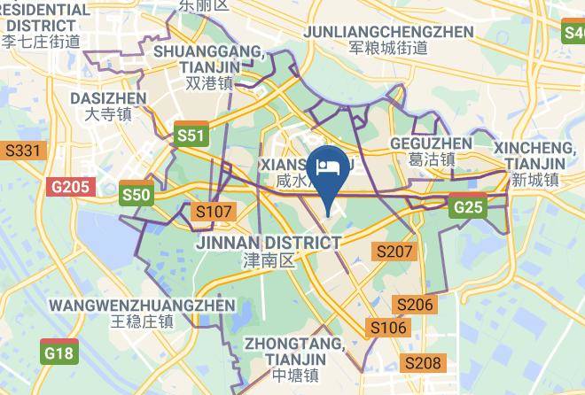 Jinnan District - Xana Hotelle Maps