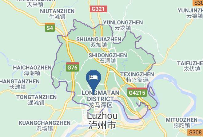 Luzhou - Xana Hotelle Maps