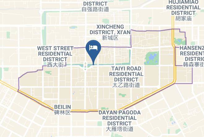 Xi An - Xana Hotelle Maps