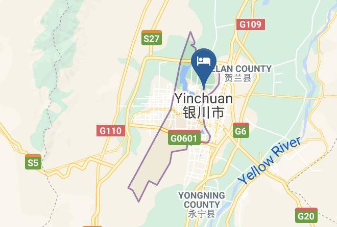 Yinchuan - Xana Hotelle Maps