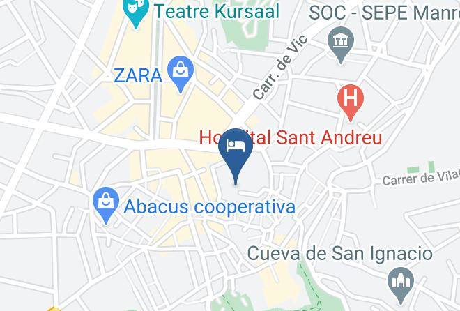 Barcelona - Xanascat Alberg Del Carme Maps