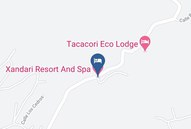 San Isidro - Xandari Resort And Spa Maps