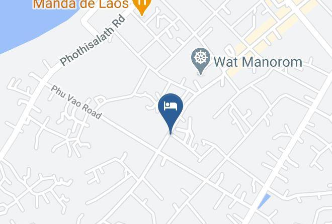 Louangphrabang - Xangkham Hotel Maps