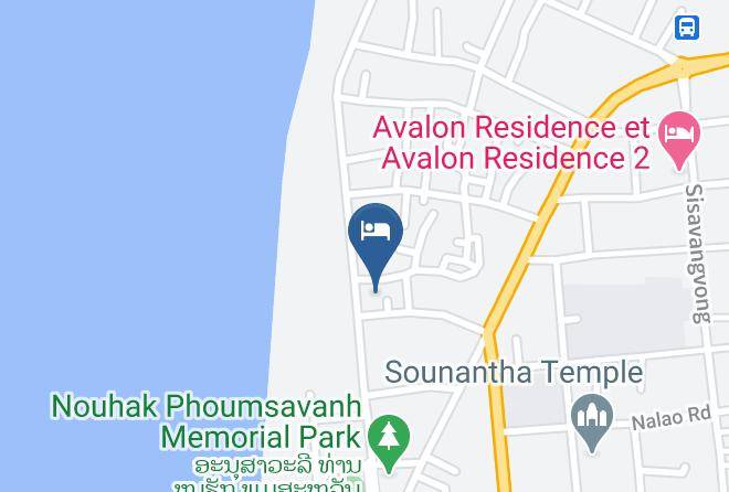 Kaysone Phomvihane - Xangphuak Hotel Maps