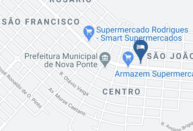 Nova Ponte - Xanos Palace Hotel Maps