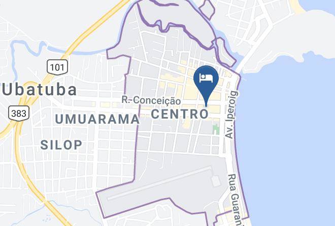 Ubatuba - Xareu Hotel Maps