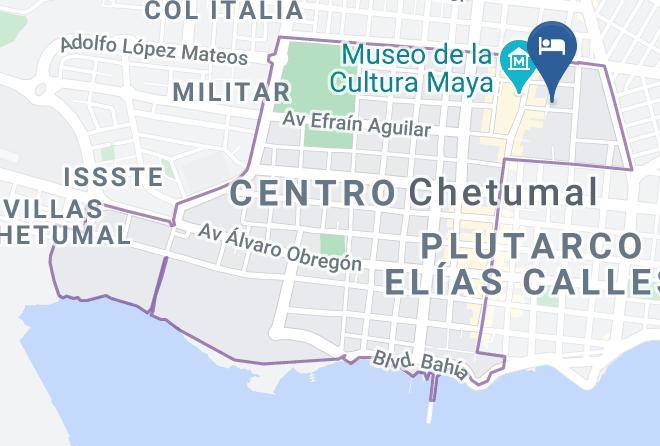 Othon P Blanco - Xcalak Hotel Boutique Maps