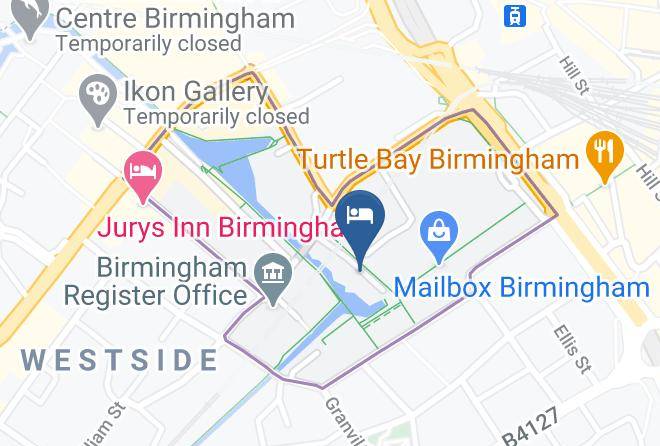 Birmingham - Xclusive Living Stay In City Centre Kings Court Maps