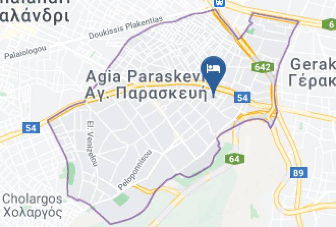 North Athens - Xdream Hotel Maps