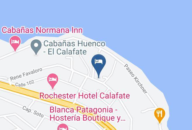 Lago Argentino - Xelena Hotel & Suites Maps
