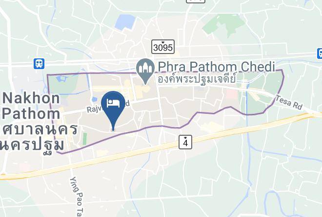 Amphoe Mueang Nakhon Pathom - Xen Hotel Nakhon Pathom Maps