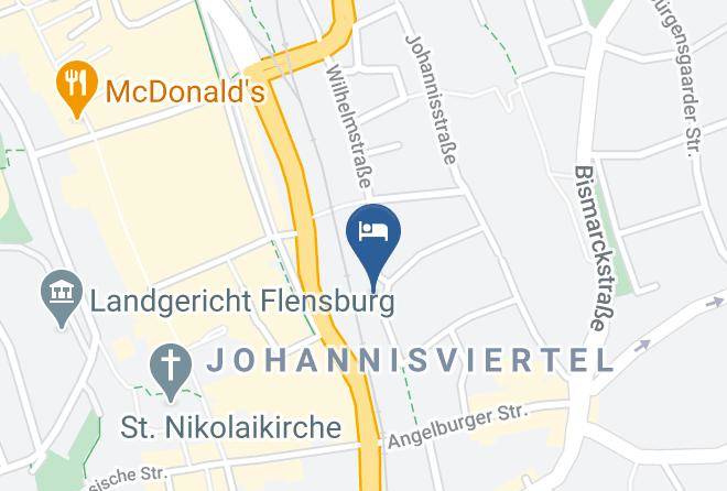 Flensburg - Hotel Xenia Maps
