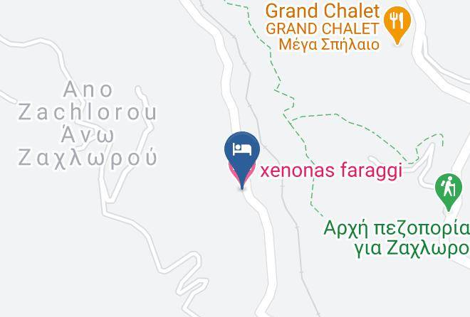 Achaea - Xenonas Faraggi Maps