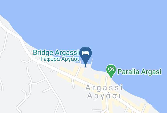 Xenos Kamara Beach Map