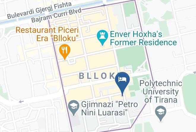 Tirana - Xheko Imperial Hotel Maps
