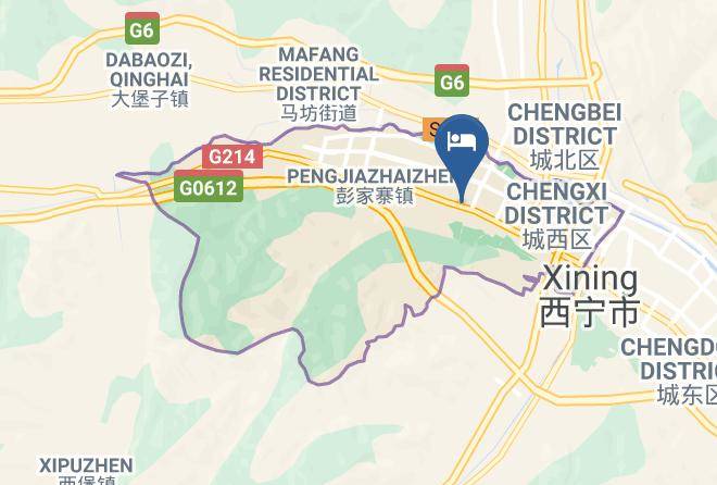 Xining - Xiadu Qinghai Tibeten Building Maps