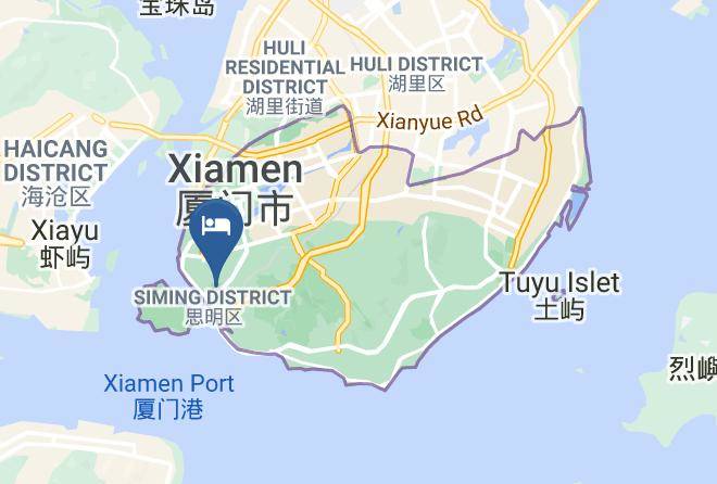 Xiamen - Xiamen Chinatrust Hotel Maps