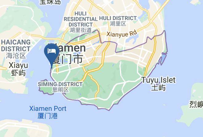 Xiamen - Xiamen Harbour Hotel Maps