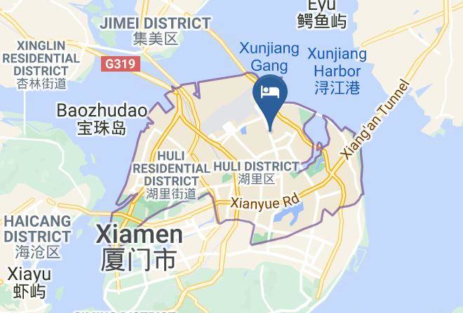 Xiamen - Xiamen Jing Long Hotel Maps