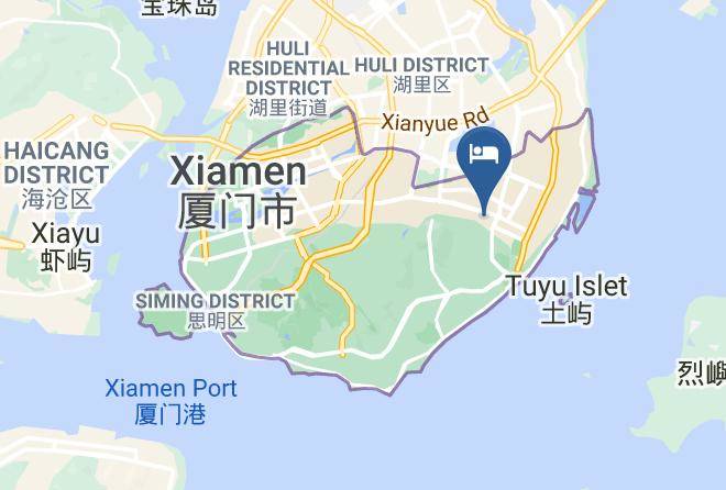 Xiamen - Xiamen Juntai Hotel Maps