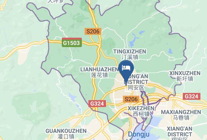 Xiamen - Xiamen Keyifu Hotel Maps