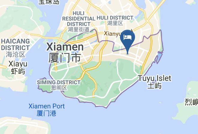 Xiamen - Xiamen Meiyuan Hotel Maps