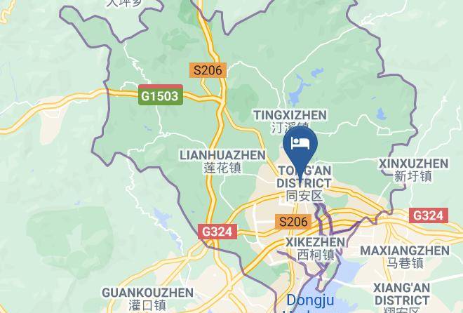 Xiamen Quanzhou Hotel Map